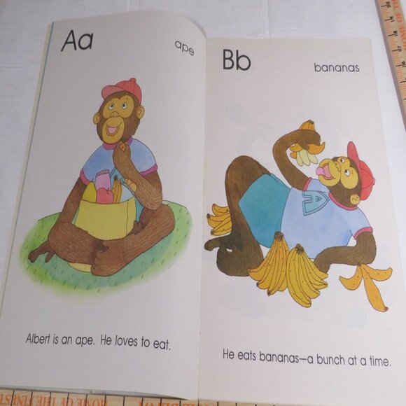 Here Comes Hungry Albert Alphabet BIG BOOK (almost 2 feet tall) Classroom - Picture 3 of 11